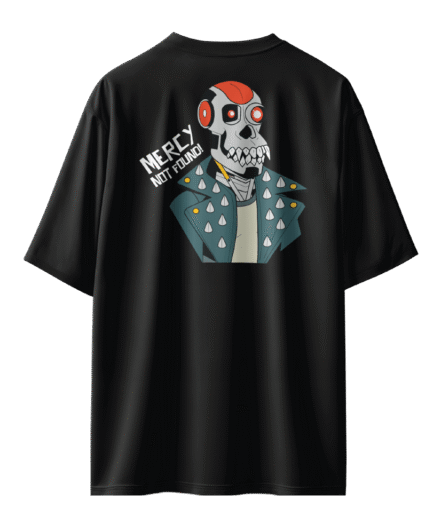 Robotik Deri Ceketli Maymun T-shirt