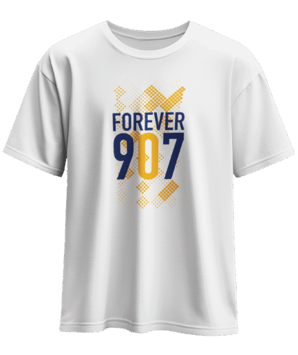 907 Forever Beyaz Regular Tişört