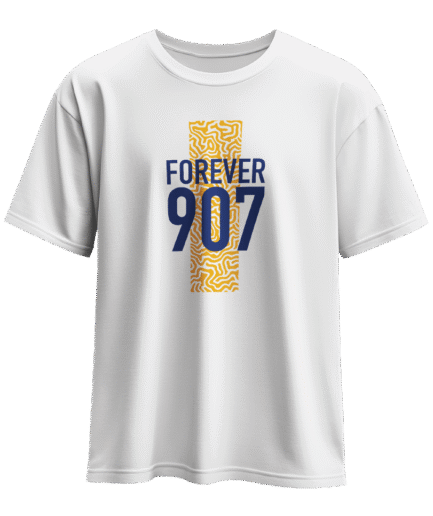 907 Forever Beyaz Regular Tişört