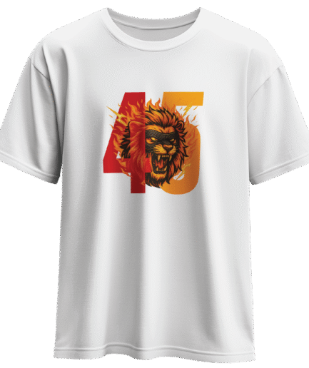 Forma No 45,  Kükreyen Aslan, Regular Beyaz Tişört