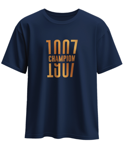 1907 Champion Gold Carbon Lacivert Regular Tişört