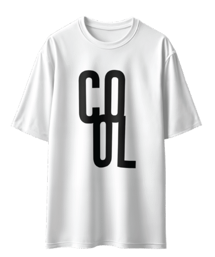 Cool 1 Oversize Beyaz Tişört