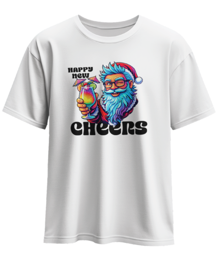 Happy New Cheers Noel Baba kokteyl Bardaklı II